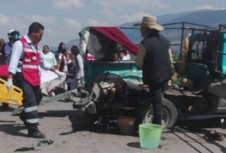 Registran explosión en Acambay, Edomex