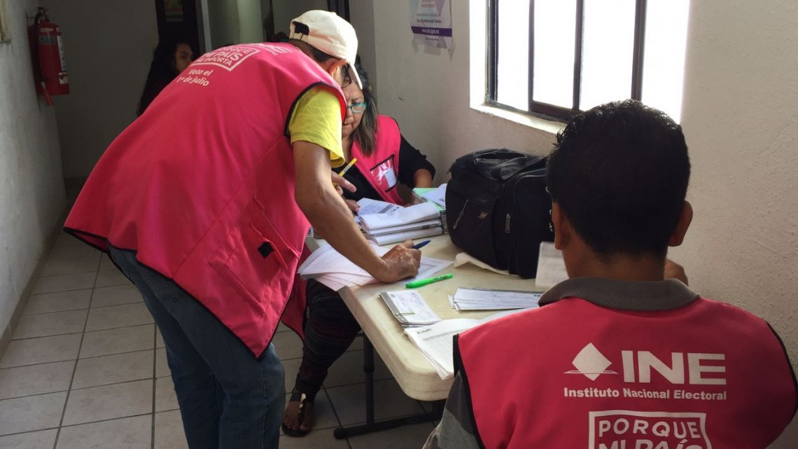 Continúa INE capacitando a los insaculados de Matamoros 