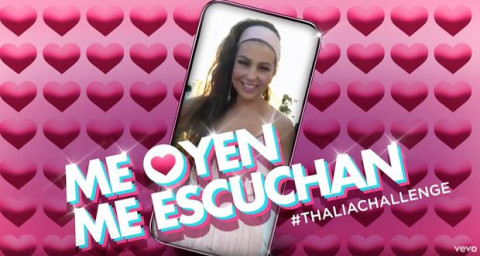 Thalía lanza su nuevo sencillo 'Me Oyen, Me escuchan'
