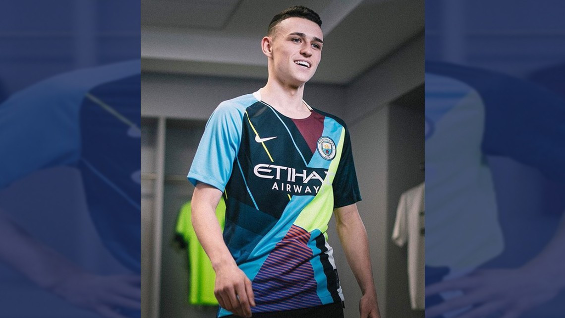 El nuevo jersey del Manchester City
