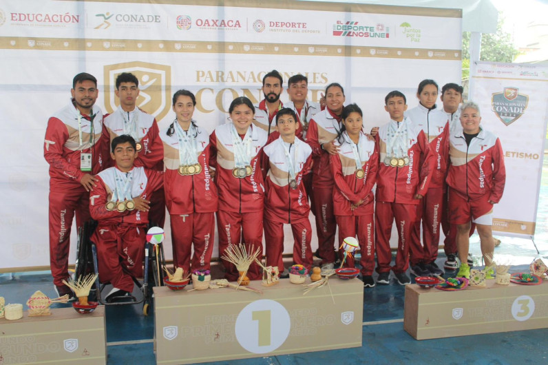 Tamaulipas hace historia en los Paranacionales CONADE 2024; entra al Top-10