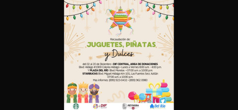 Invita DIF Reynosa a ser parte de la magia de los Reyes Magos