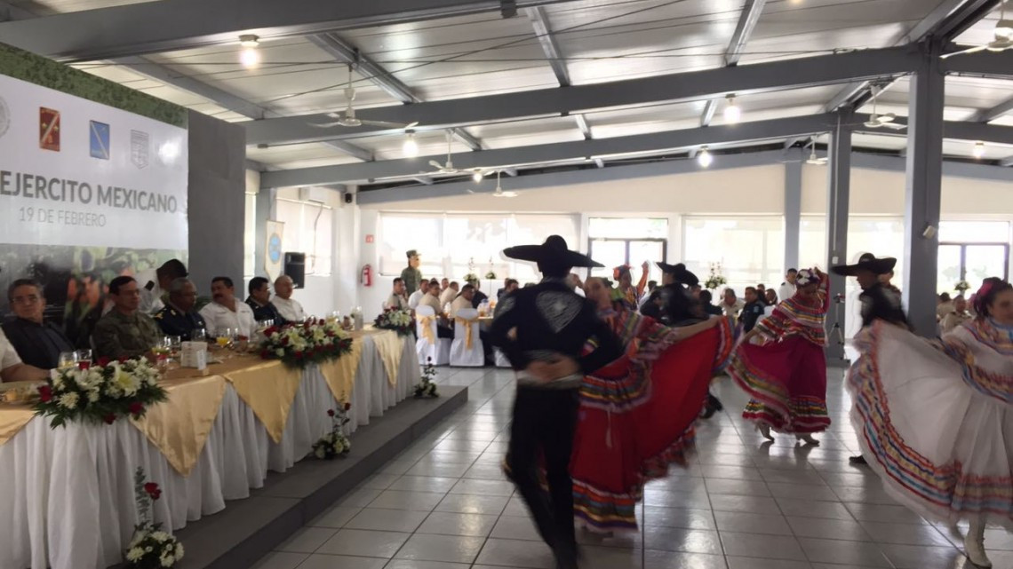 Celebran en Matamoros el Día del Ejército Mexicano