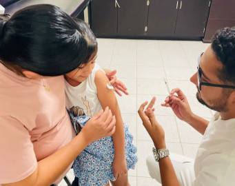 Intensifica Sector Salud vacunación contra tosferina y sarampión