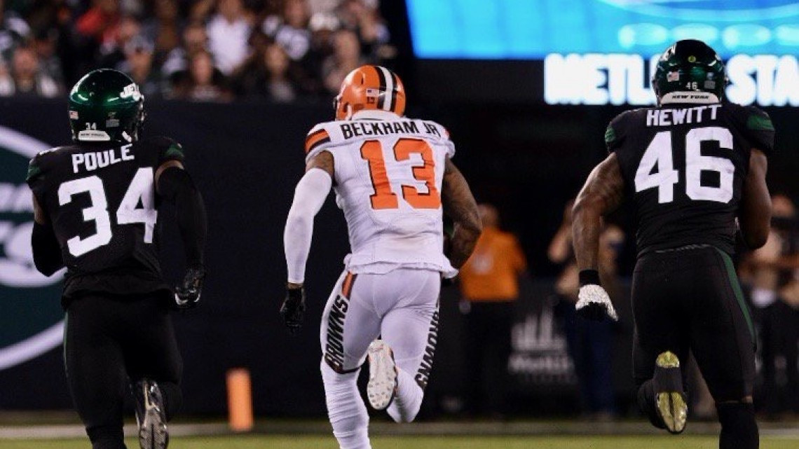 Los Browns se llevan su primera victoria en el Monday Night Football