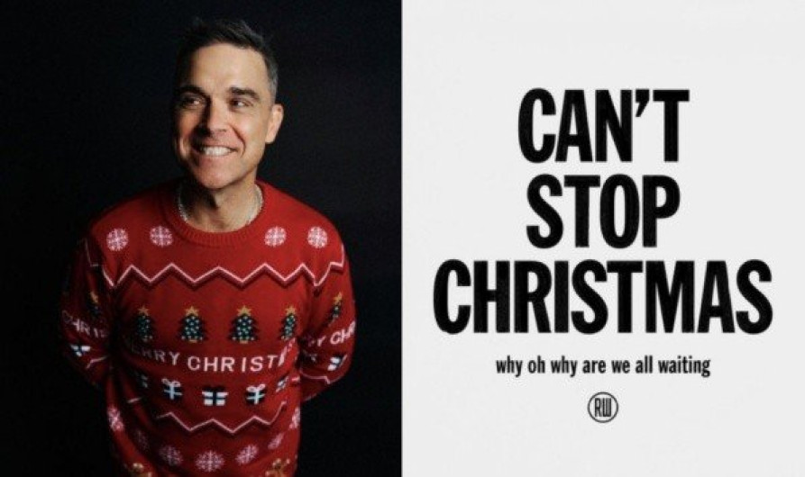 Robbie Williams estrena  'Can’t Stop Christmas'
