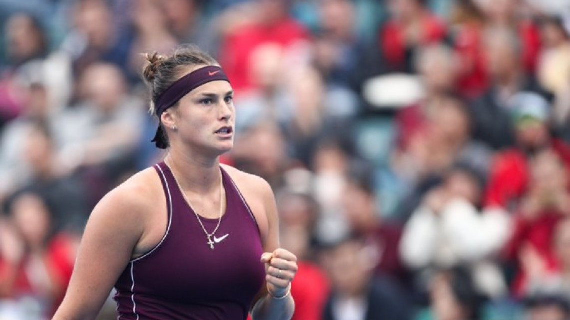 Sabalenka gana el Abierto de Shenzhen