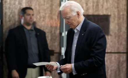 Vota Joe Biden, de manera anticipada en las elecciones intermedias de Delaware