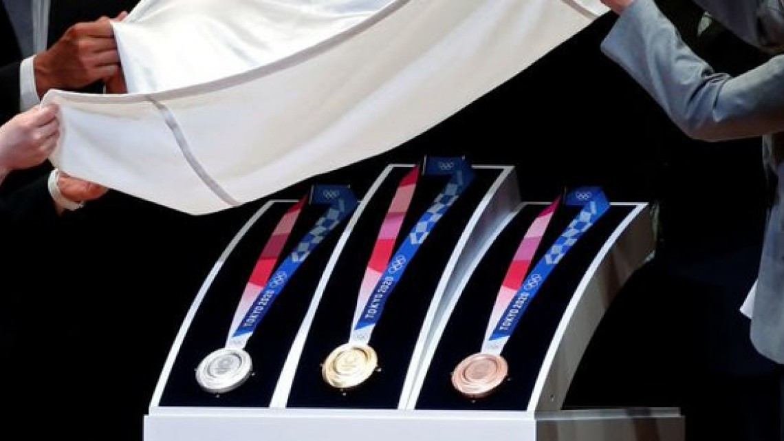Así serán las medallas de Tokio 2020