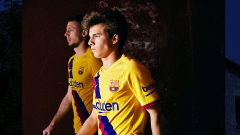 La segunda equipación del Barça 