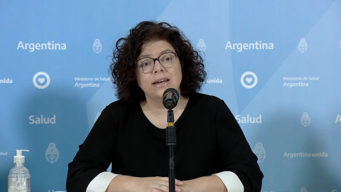 En Argentina, Ministra de Salud da positivo a Covid-19