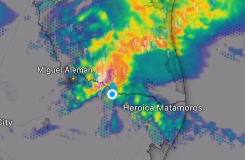 Fuerte sistema de tormentas avanza en Frontera Chica: PCyB