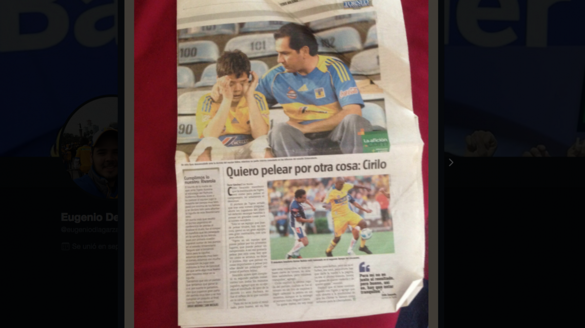 En 2010 lloraba por Tigres casi descendido, hoy festeja campeonato