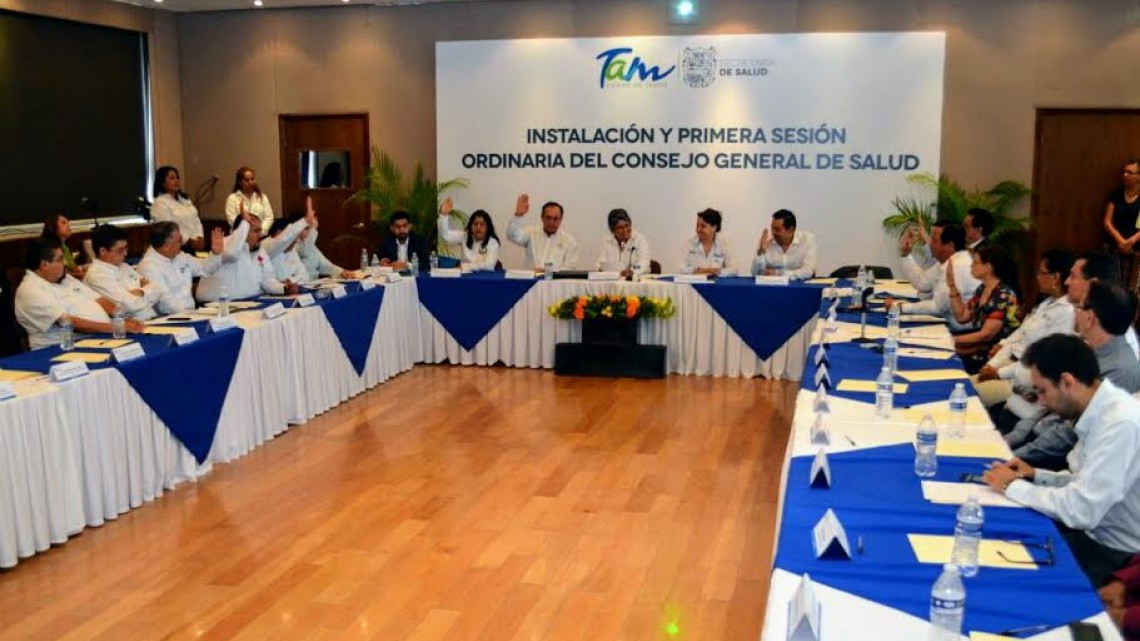 Consejo General de Salud en Tamaulipas queda instalado