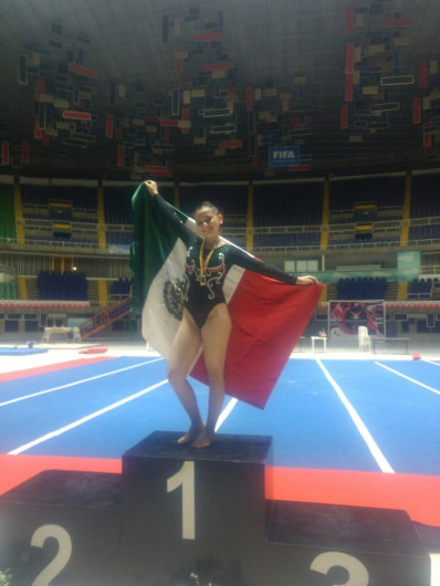 Por primera vez Tamaulipas sube al pódium en Panamericano de Gimnasia Artística