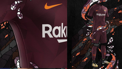 Barcelona presenta espectacular tercer uniforme