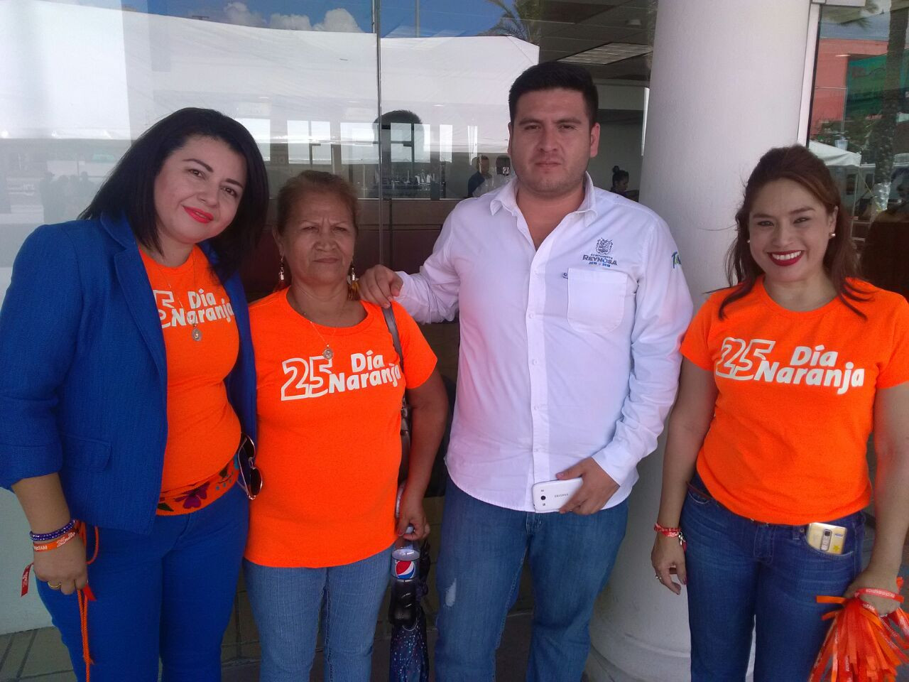 Conmemoran "Día Naranja de la No Violencia contra Mujeres y Niñas" 