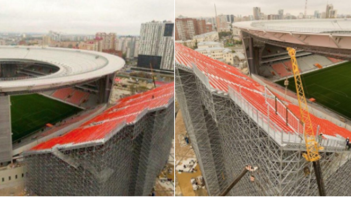 Tendrá Rusia uno de los estadios más extraños para el próximo mundial 