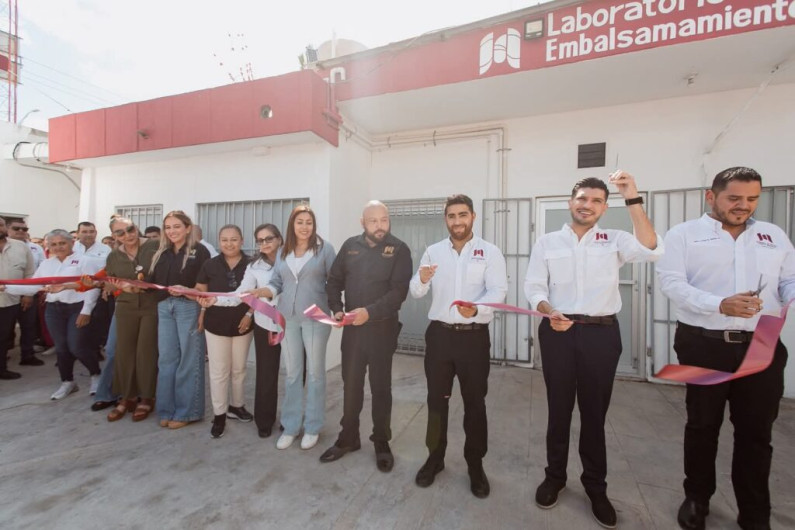 Inauguran laboratorio de embalsamamiento en Matamoros tras 44 años sin este servicio