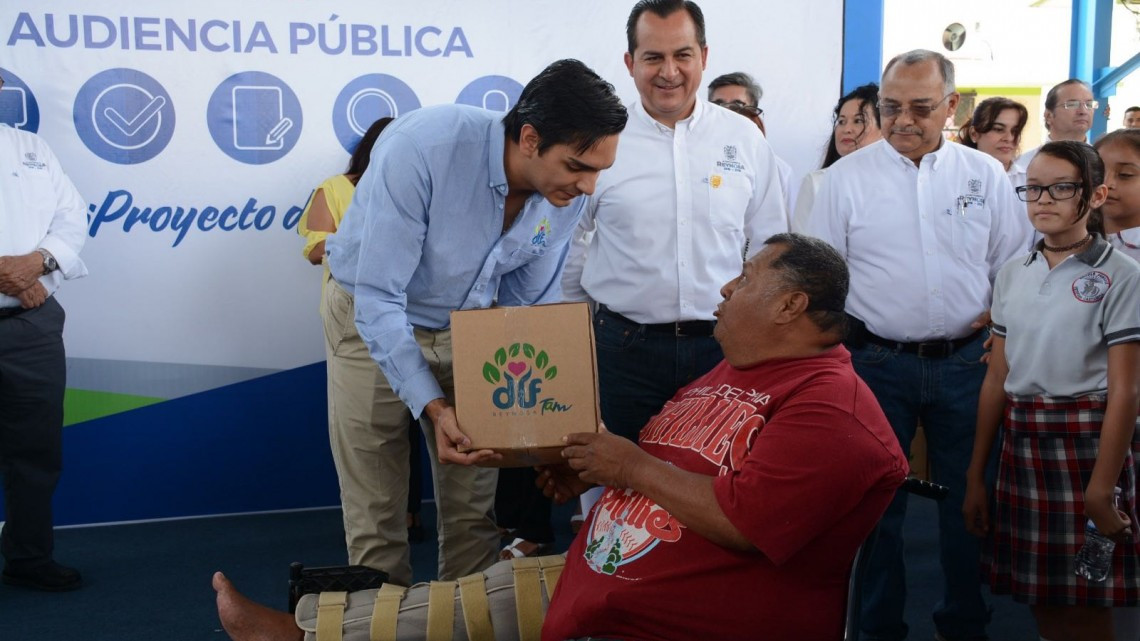 Agradecen en San Valentín obras de Maki Ortiz