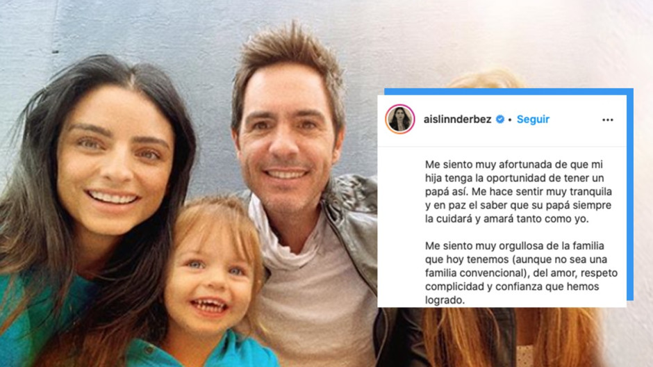 Aislinn Derbez felicita a Mauricio Ochmann por el Día del Padre