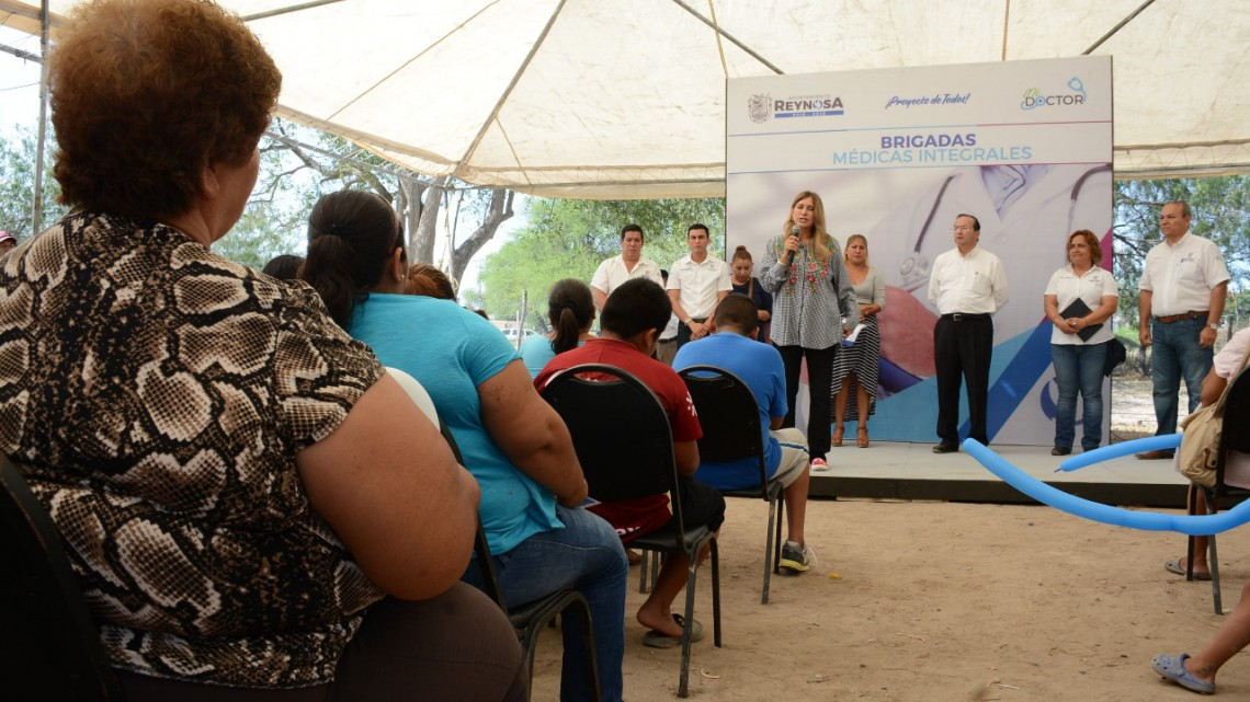 Encabeza Maki Brigada Médica Integral en colonia Actrices Mexicanas