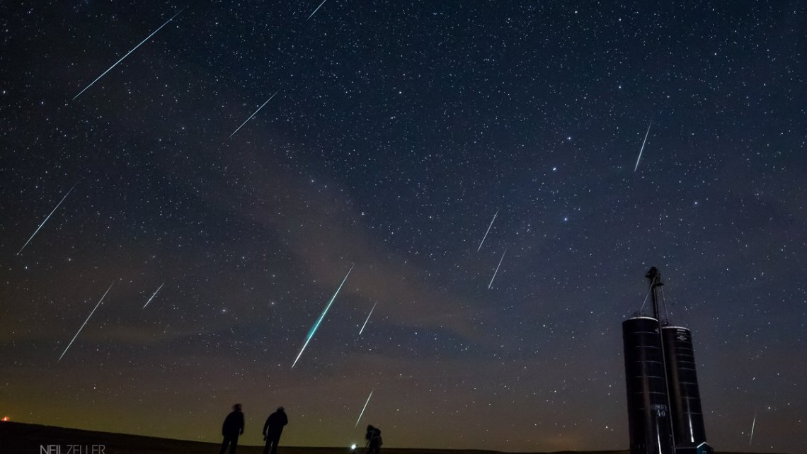 Así se ha vivió la lluvia de las Gemínidas