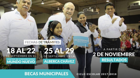 Inician trámite de becas en Matamoros