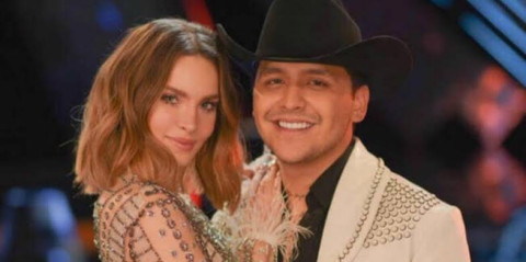 Christian Nodal dice tener planes de boda con Belinda