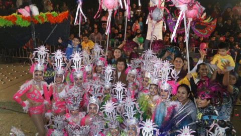 Disfrutan miles de familias espectacular cierre del "Carnaval Tampico 2018"