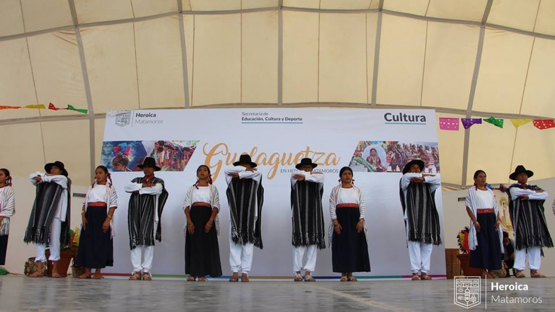 Llevan a cabo "Guelaguetza" en Matamoros