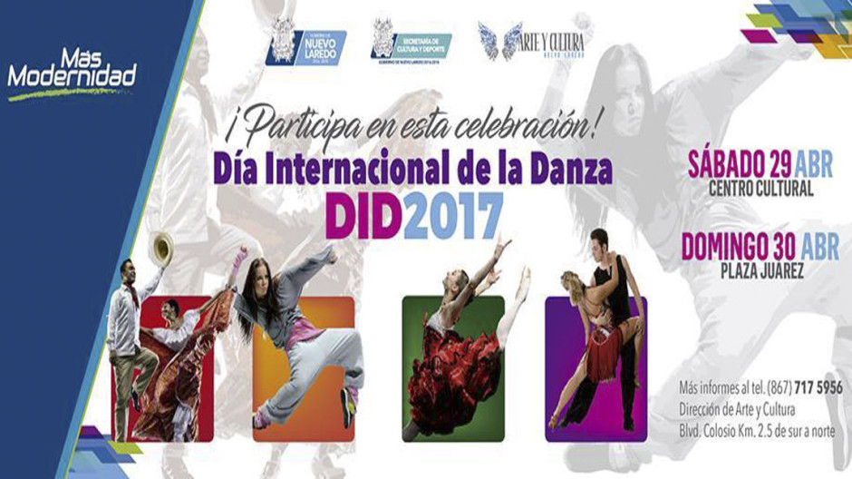 Convocan a participar al día internacional de la danza 2017