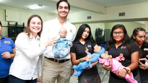 Alumnas de la UMAN realizan el “Circuito de Prevención del Embarazo en Jóvenes”