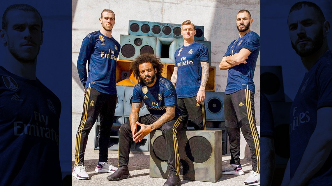 Revelan segunda equipación del Real Madrid