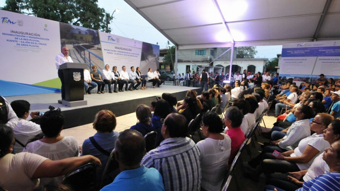 Solucionan problema de inundaciones en colonias