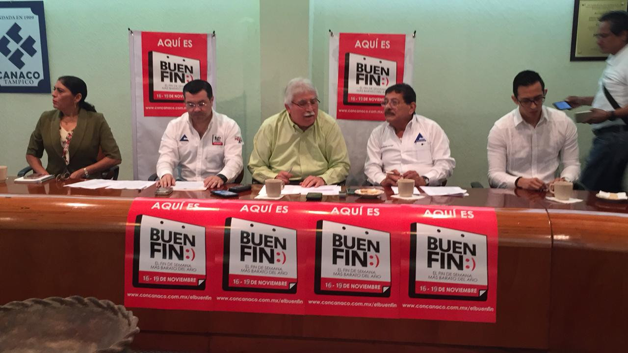 Esperan en Buen Fin ventas de mil millones de pesos en sur de Tamaulipas