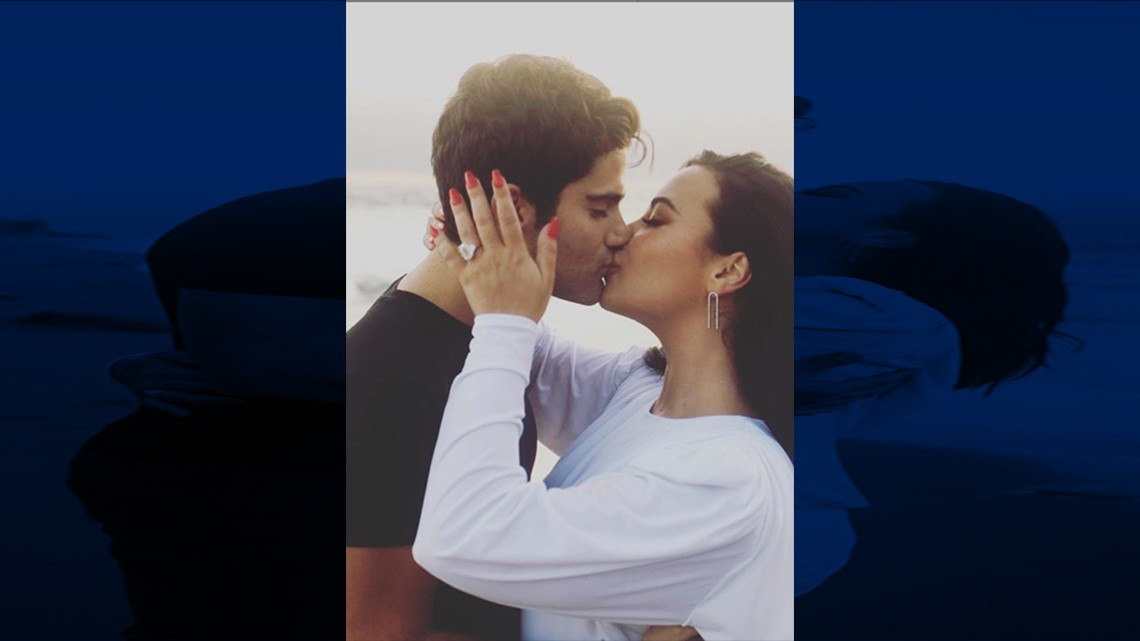 Demi Lovato y Max Ehrich anuncian su compromiso