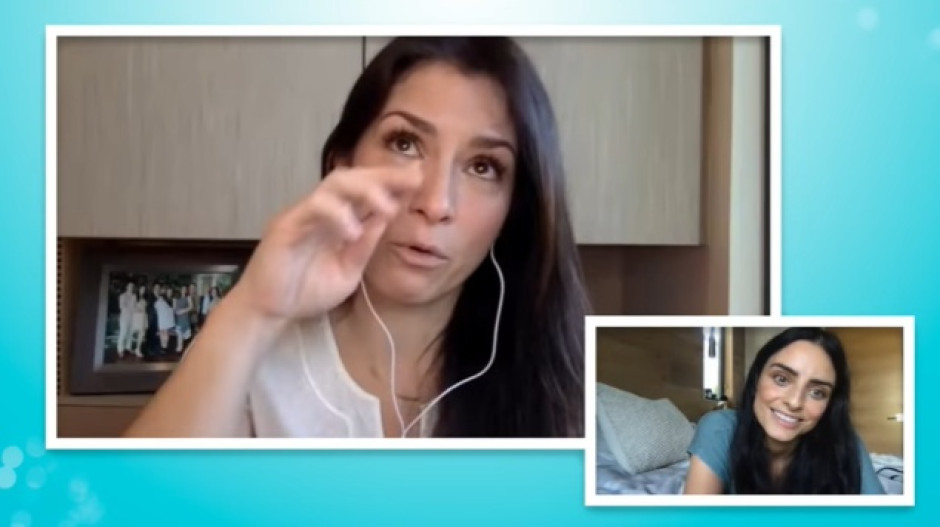 Entre lágrimas, Alessandra Rosaldo agradece a Aislinn Derbez por salvar su relación con Eugenio