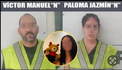 Detienen a la madre y al padrastro de Paloma Nicole, adolescente que murió tras cirugía estética