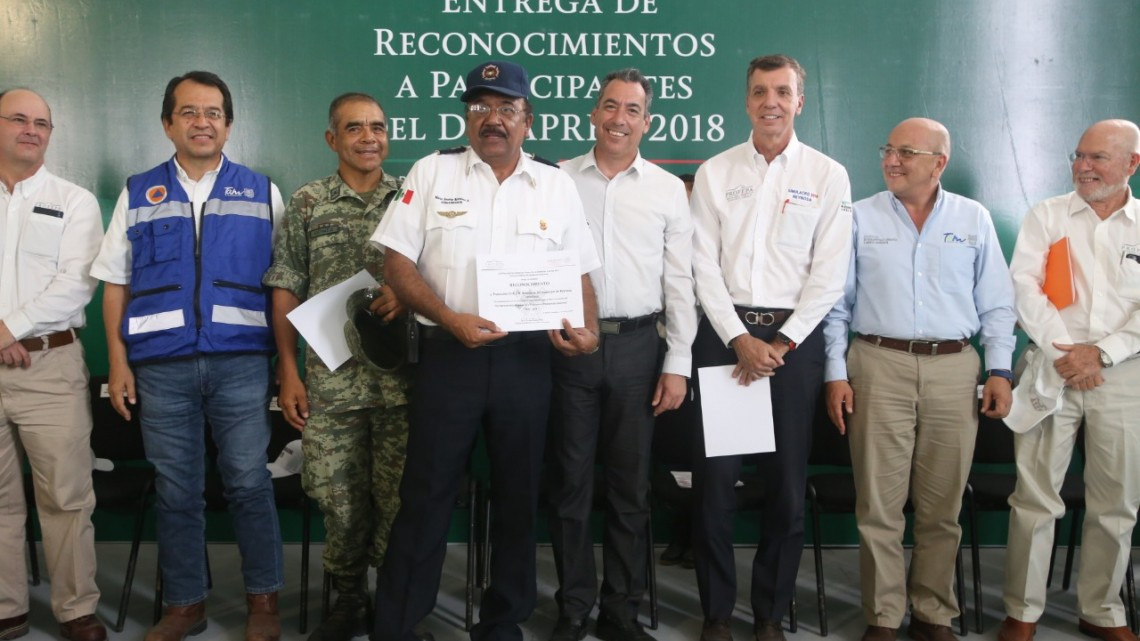 Encabezó Alcalde Simulacro Binacional de Emergencia