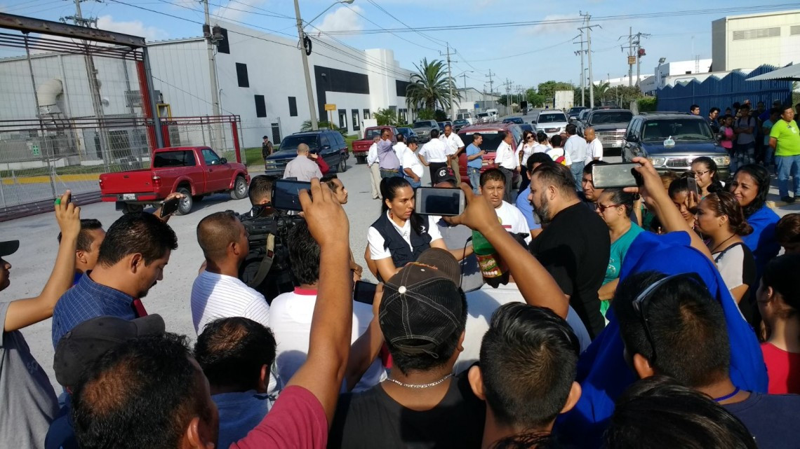 Paran trabajadores de RBC, acusan a Sindicato de no representarlos