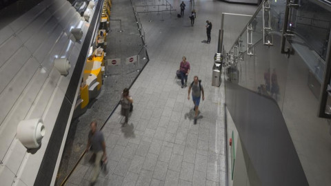 Varios intoxicados por gas lacrimógeno en el aeropuerto de Frankfurt