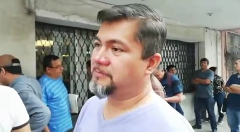 Bloquean oficina fiscal porque decayó el sistema