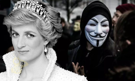 Lady Di fue asesinada por tener información que relacionaba a la casa real una red de tráfico sexual de menores: con Anonymous