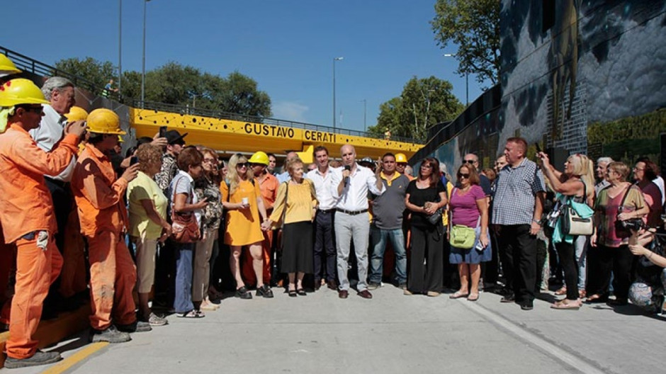Inauguran en Buenos Aires un desnivel dedicado a Cerati