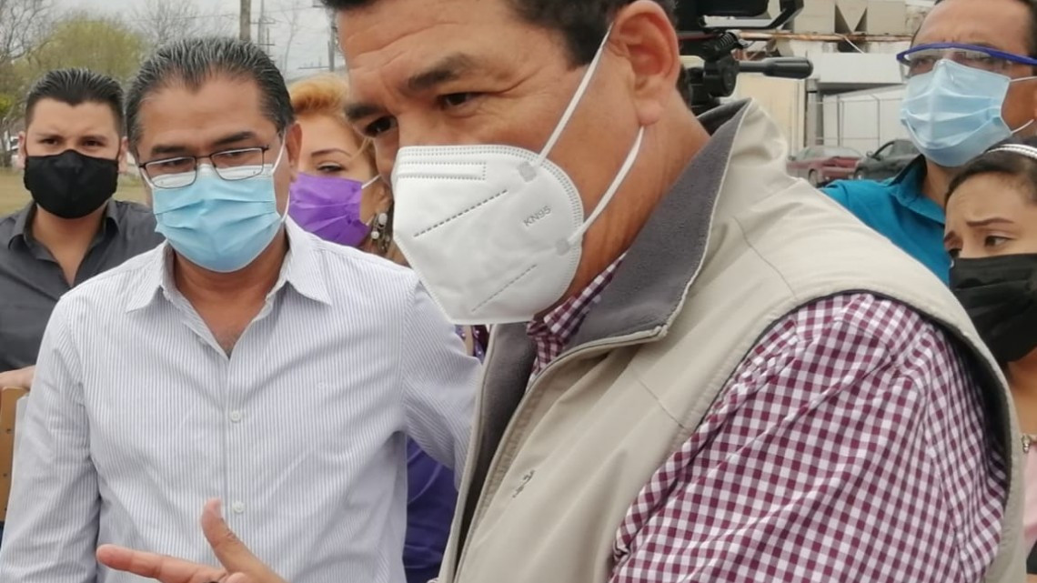 Supervisan autoridades avance de obra en parque lineal "Cantinflas" 