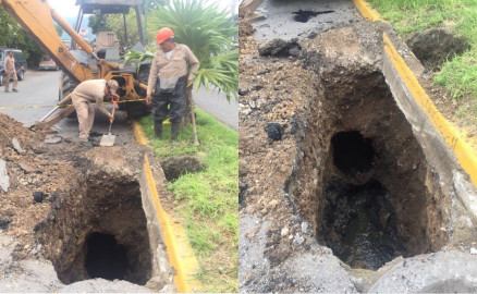 Comapa realiza labores en colonia Magisterial