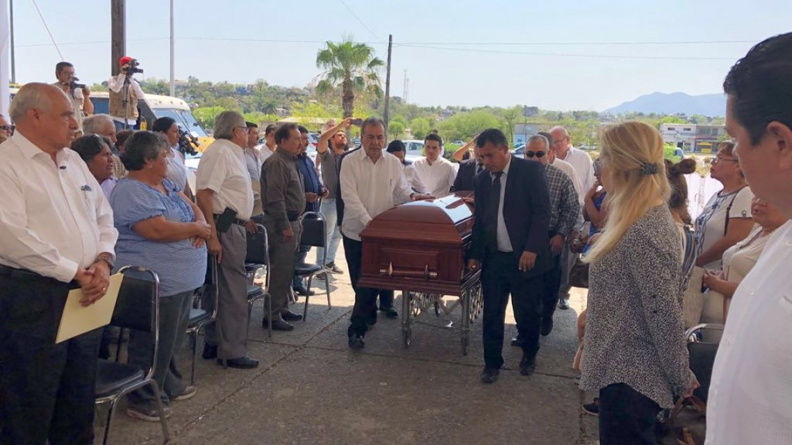 Despide el PRI al ex gobernador Enrique Cárdenas