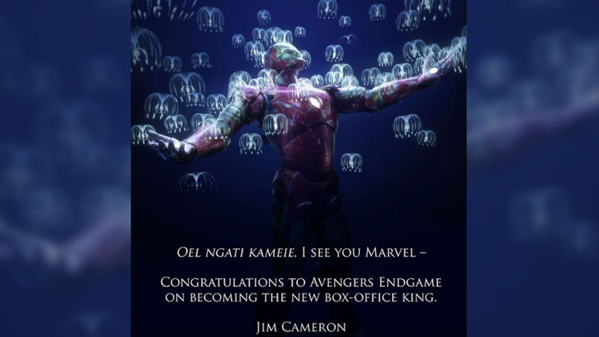 James Cameron felicitó a “Avengers: Endgame” por superar a “Avatar”