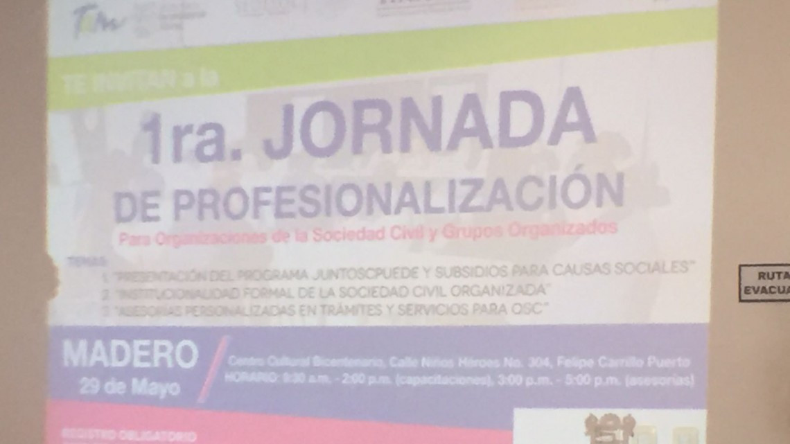 Presentan en Madero el programa "Juntos C puede"